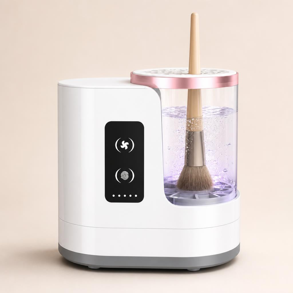 Rivenory · Limpiador y Secador Eléctrico de Brochas de Maquillaje — vista 4