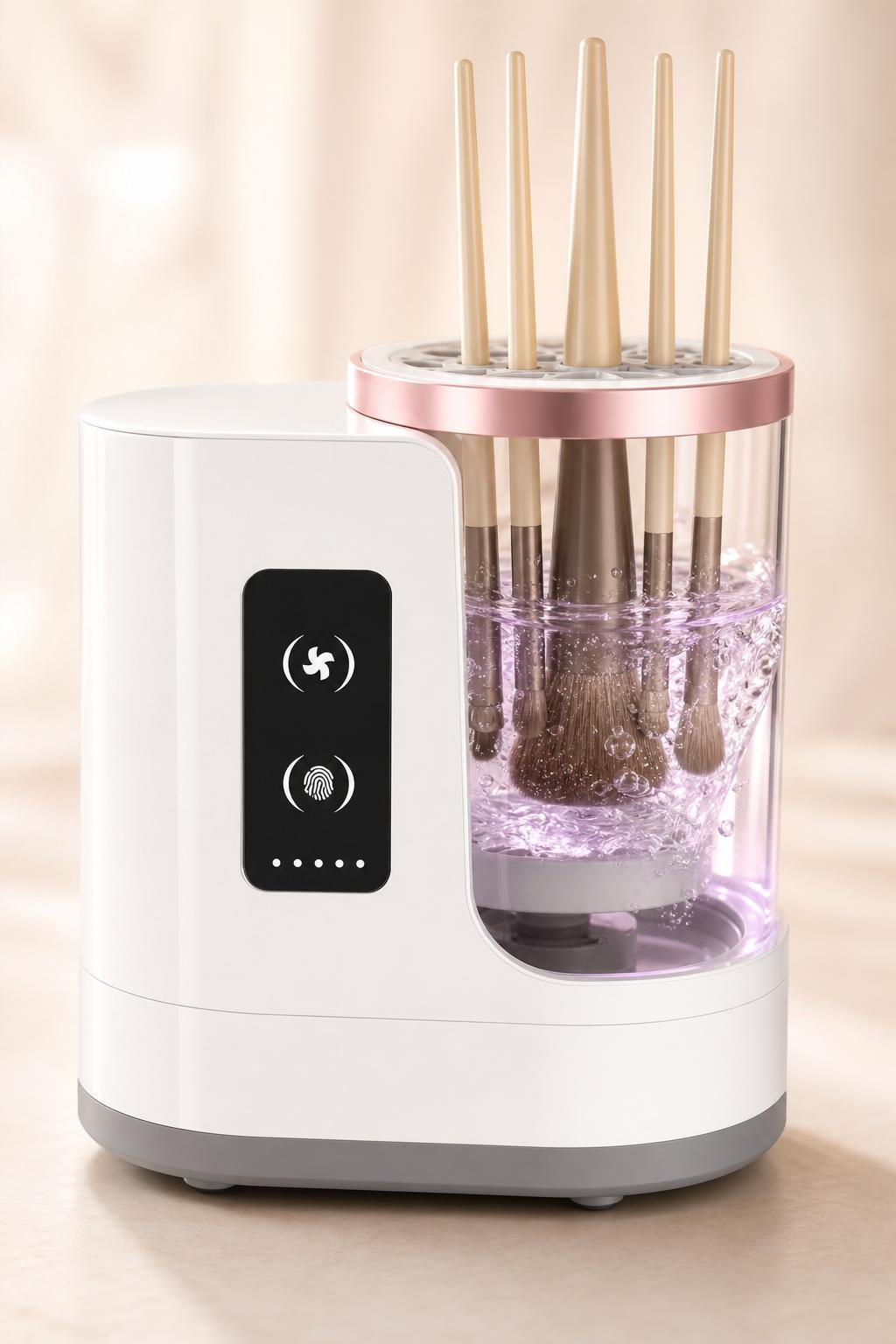 Rivenory · Limpiador y Secador Eléctrico de Brochas de Maquillaje — vista 3